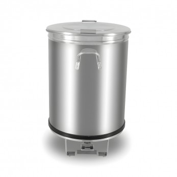 100A Inox Waste bin