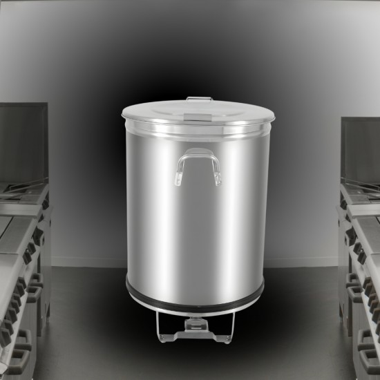 50A Inox Waste bin