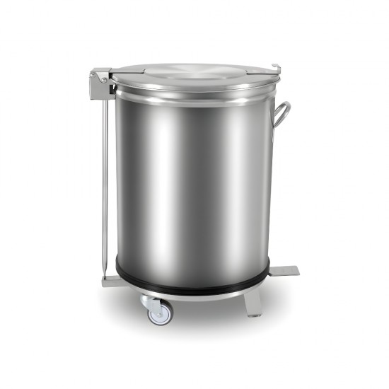 50A Inox Waste bin