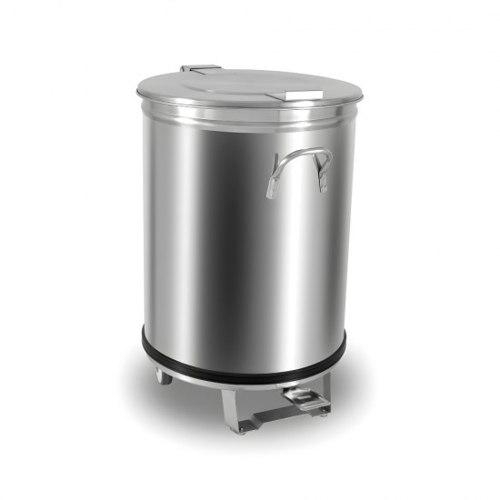 50A Inox Waste bin