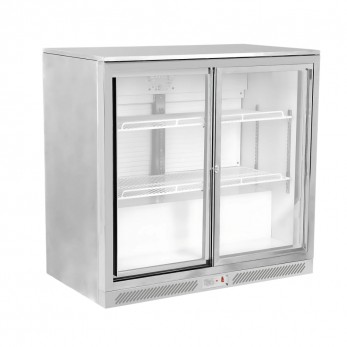 GN-220LS back Bar Cooler Inox