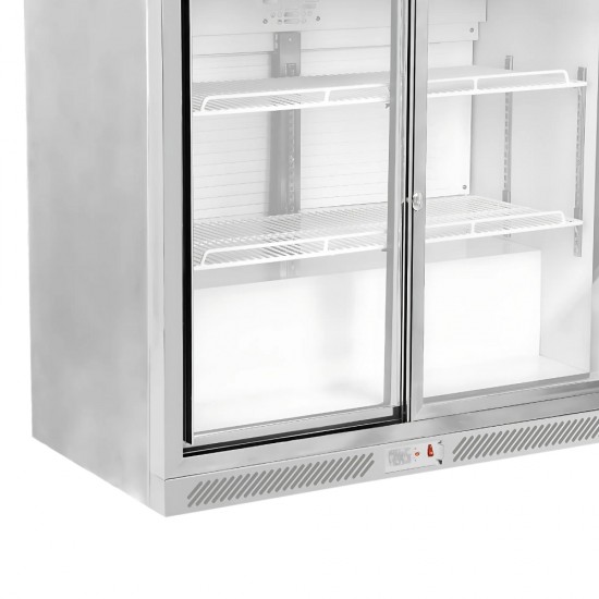 GN-220LS Ψυγείο Bar Cooler Inox