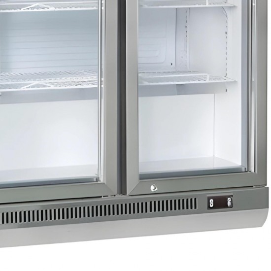 GN-320L back Bar Cooler Inox