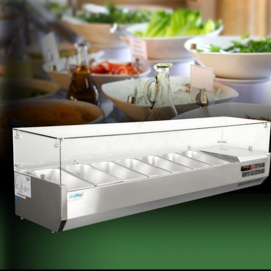 GN-1655SB Salad bar βιτρίνα 